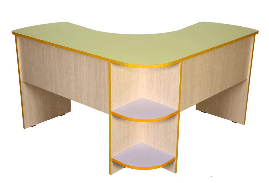 Стіл письмовий, кутовий, АНШАР ГРУП (5411), 1300х1300х750мм